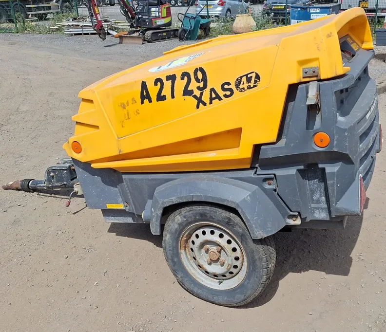 Atlas Copco XAS47 Single Tool Compressor 2013